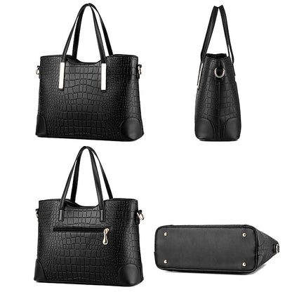 Boston Schultertasche PU Handtasche Damen Crossbody