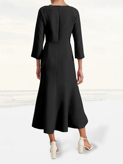 of Elegant Tuxedo Blazer Mother Dress A-Line Bride the