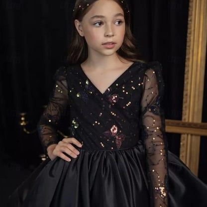 Communion Kids Girls' Party Flower Dress Girl First