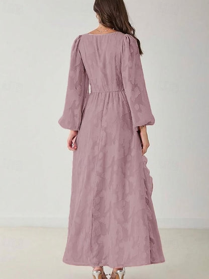 Bride Minimalist of the Mother Simple V A-Line Elegant Dress