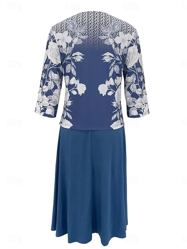 Women's Mini Dress Elegant Skirt Sets Skirt 3/4 Length