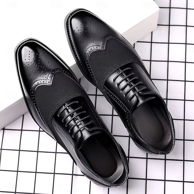 Men's Green Shoes Oxford Brown Wingtip and – in Two-Tone