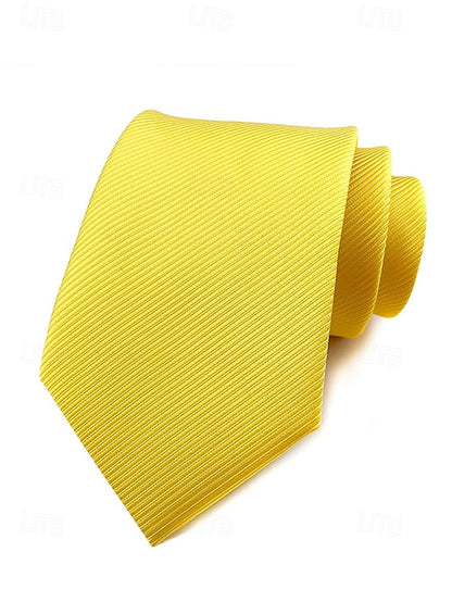 tie Men's striped satin