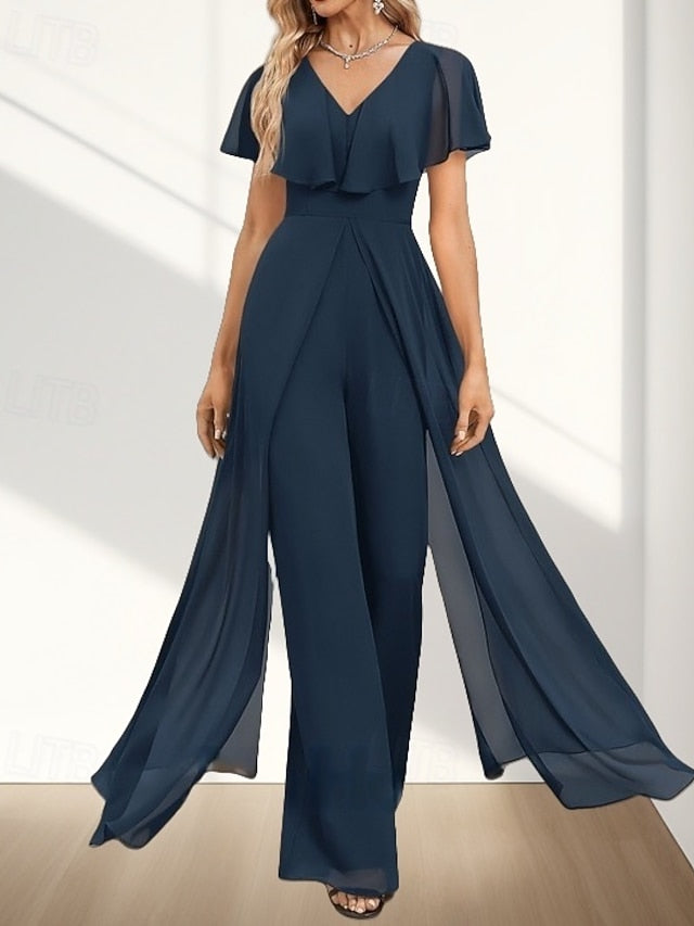 Wedding Bride of Pantsuit Dress Guest Jumpsuit / the Mother