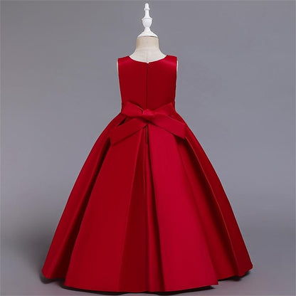 Girls' Flower Girl Dress Evening Party Gown