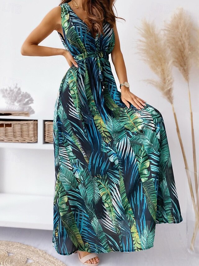 Women's Long Dress Maxi Dress Floral Dress Print Dress