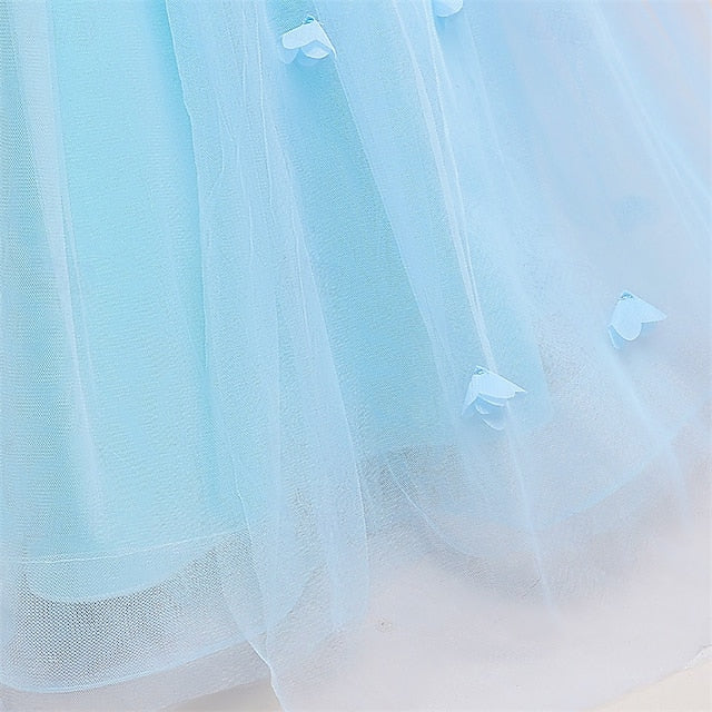 Girls' Princess Flower Girl Dress Kid's