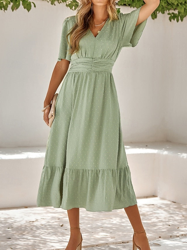 Women's Midi Dress A Line Dress Summer Dress Casual Daily
