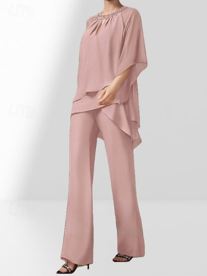 of Pantsuit Two the Wedding Guest Dress Bride Piece Mother