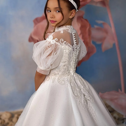 Communion First Party Flower Dress Girls' Girl