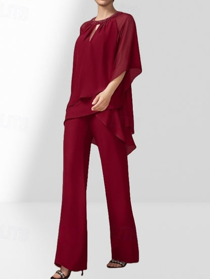 of Pantsuit Two the Wedding Guest Dress Bride Piece Mother