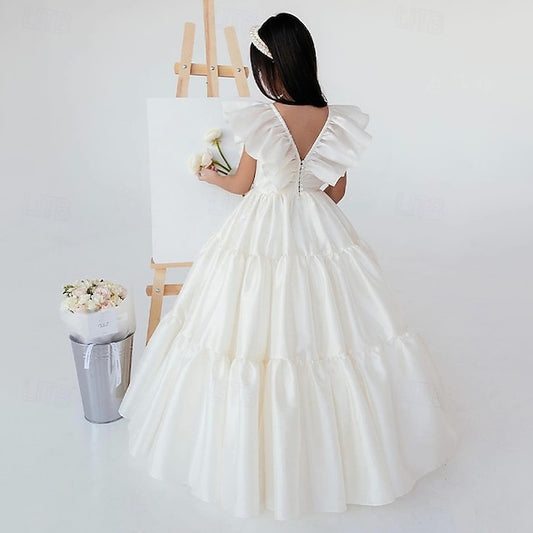 First Dress Formal Girl Girls' Communion Flower