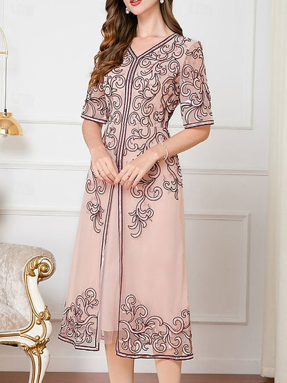 Wedding the Chinese Bride Mother Dress of Elegant Guest