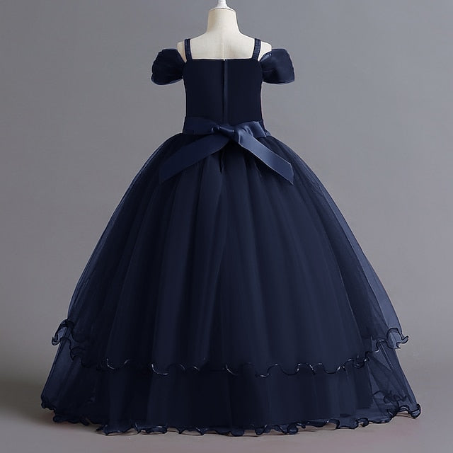 Party Girls' Dress Girl Kids Flower