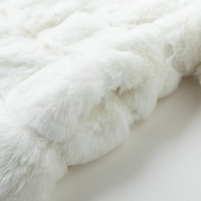 Fur Elegant Comfortable Women's Active Faux Coat Street