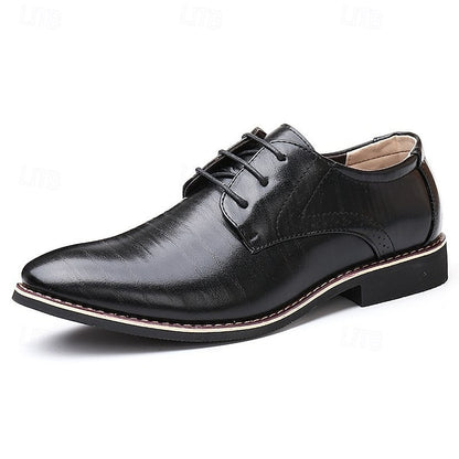 Business Derby Oxfords Men's Shoes Classic