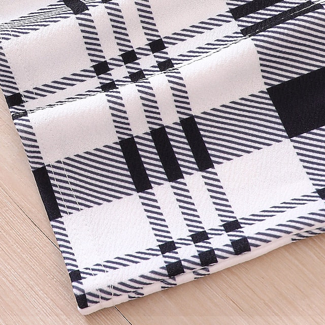 Suits 2 Set Kids Girls' Block Dress Pieces Color Long