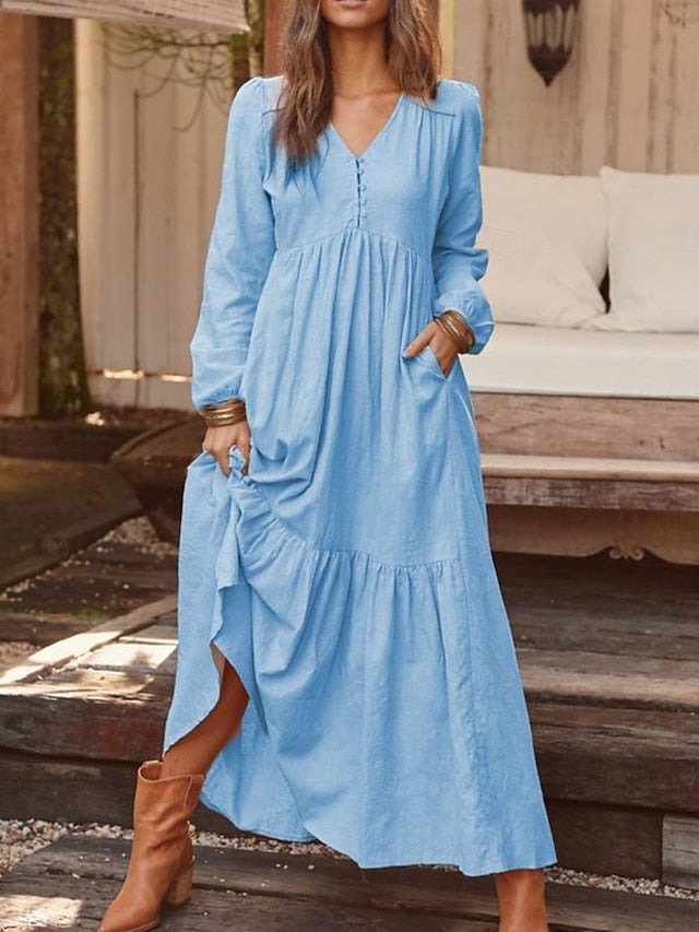 Women's Long Dress Maxi Dress Casual Dress Swing Dress