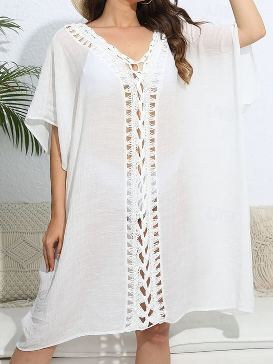 Women's Swimwear Cover Up Swim Dress Rash Guard Swimsuit