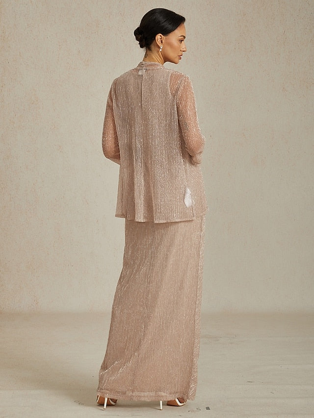 Women's Maxi Dress Chiffon Dress Wrap Dress Pleated Dress