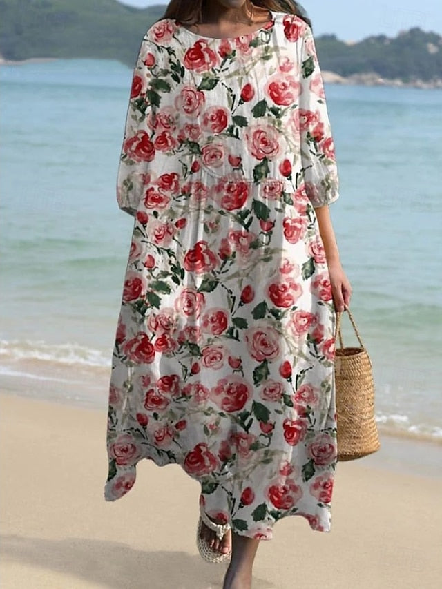 Women's Maxi Dress Sundress Shift Dress A Line Dress Summer