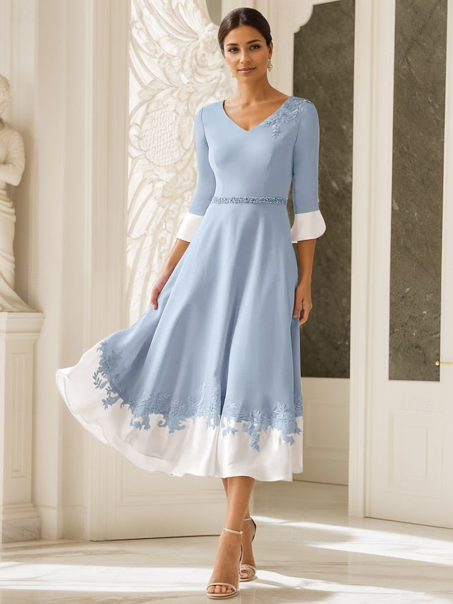 Bride Beach of A-Line Guest the Dress Wedding Mother