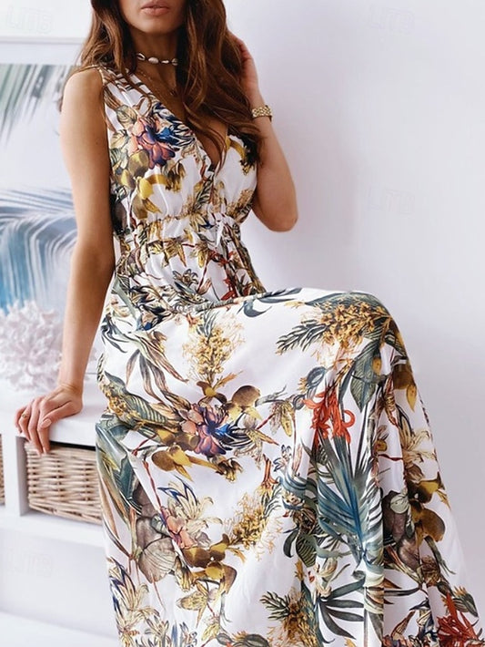 Women's Long Dress Maxi Dress Floral Dress Print Dress