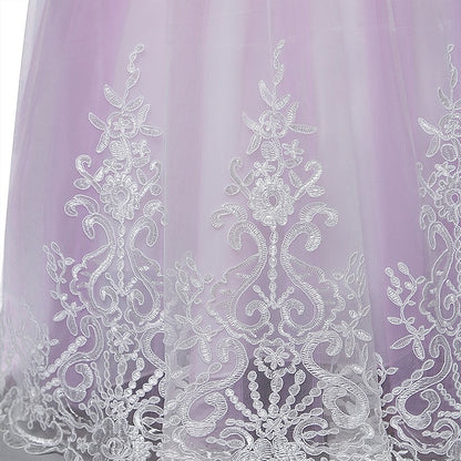 Formal Lace Flower Dress Girl Girls'