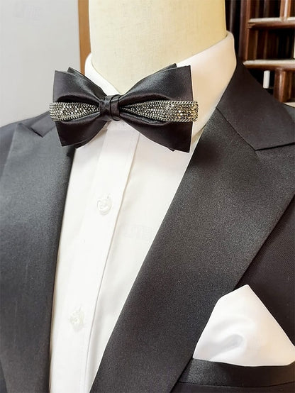 Men's Tie – Bow Christmas Red