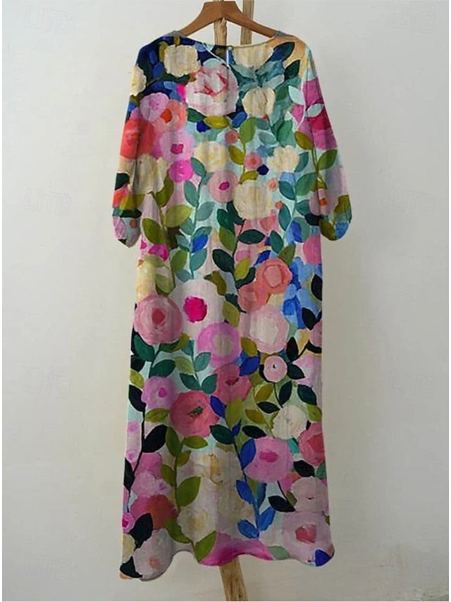 Women's Maxi Dress Sundress Shift Dress A Line Dress Summer