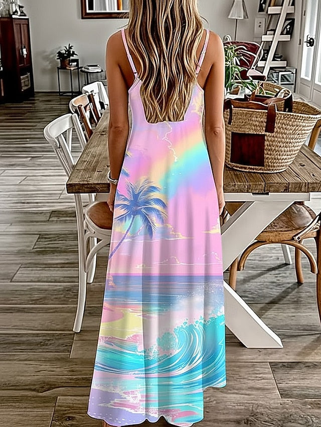 Women's Maxi Dress Sundress A Line Dress Slip Dress