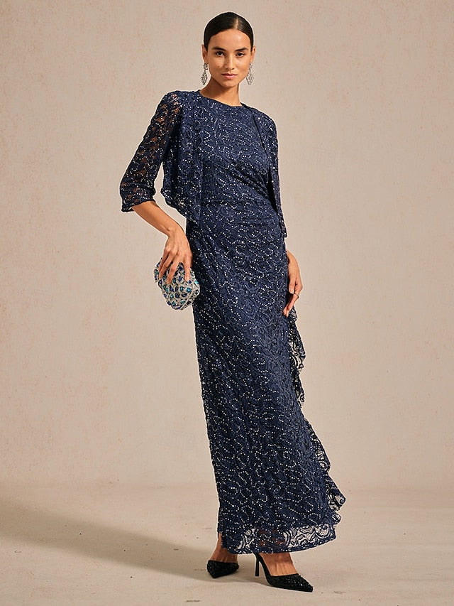 Women's Maxi Dress Sheath Dress Elegant Wedding Guest