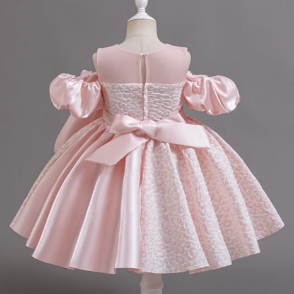 Wedding Girl Party Girls' Formal Flower Dress