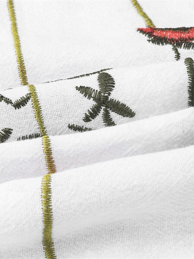 Women's Blue White Purple Summer Spring Midi Dress Faux