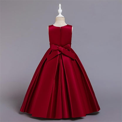 Girls' Flower Girl Dress Evening Party Gown