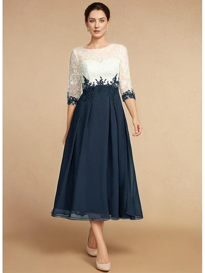 Guest the A-Line Vintage Mother Elegant Dress Bride Wedding of