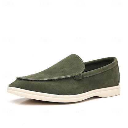 Loafers – Slip-On Faux Casual Blue Men's Light Breathable