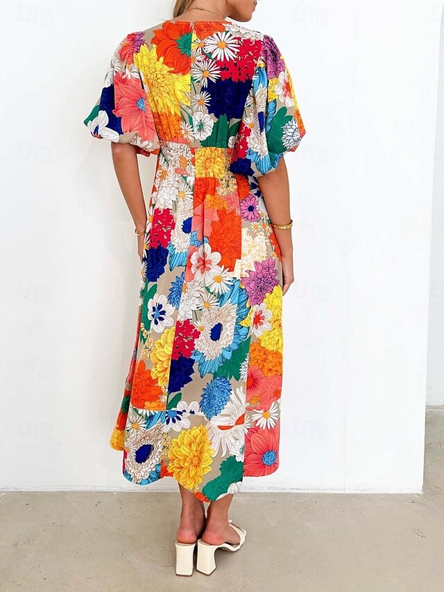 Women's Maxi Dress A Line Dress Casual Outdoor Going out