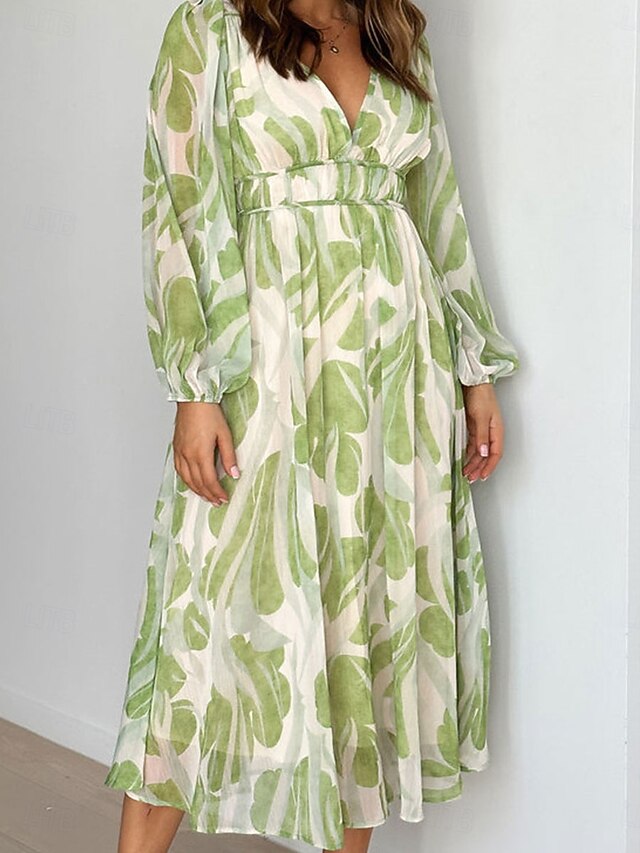 Women's Midi Dress Casual Dress Elegant Stylish Casual