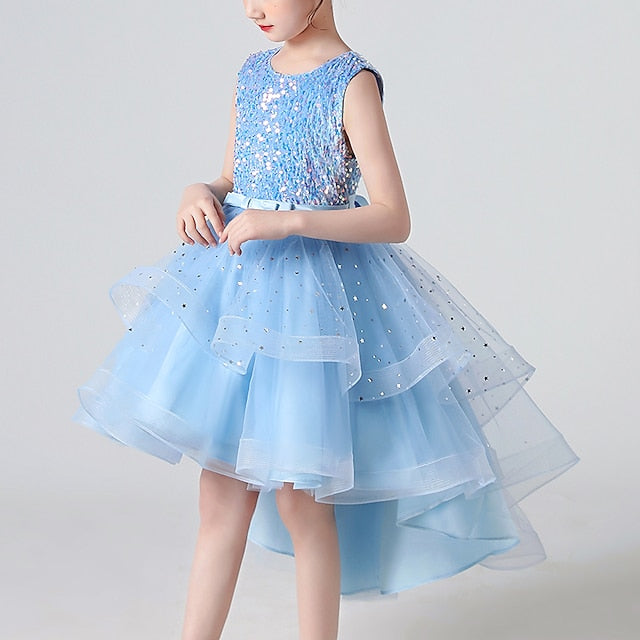Princess Party Girl Dress Girls' Flower