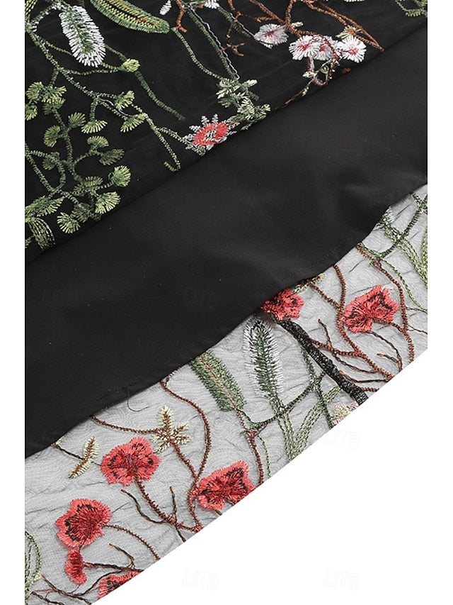 Women's Mini Dress A Line Dress Tulle Dress Elegant Party