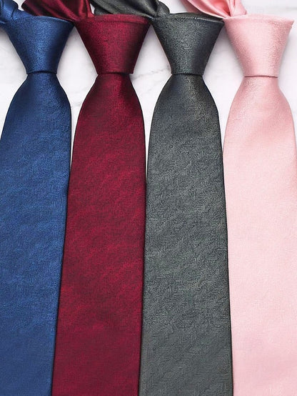 Men's – Polyester Herringbone Tie Stylish Christmas