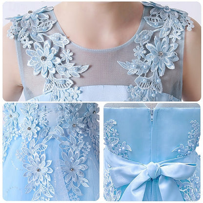 Girl Princess Flower Dress Kid's Girls'