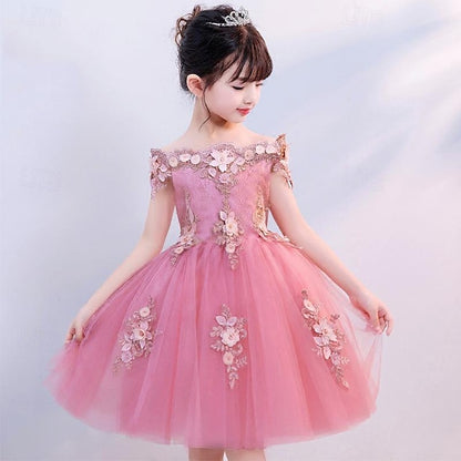 Sequin Toddler Party Dress Girl Flower 3/4 Girls'