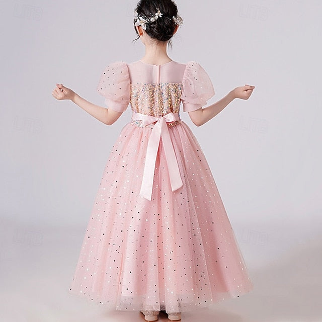 Dress Flower Princess Girl Girls' Kid's