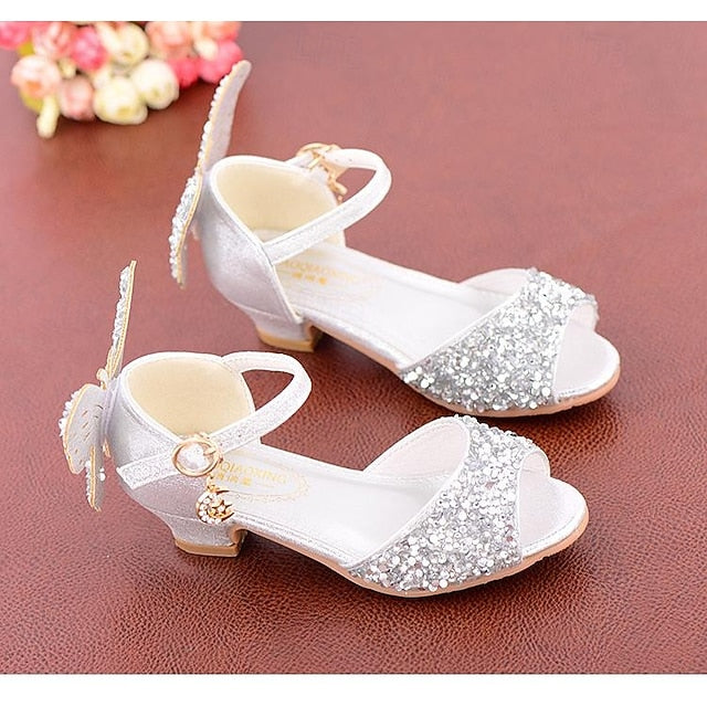Shoes Sparkly Butterfly Princess Glittery Girls'
