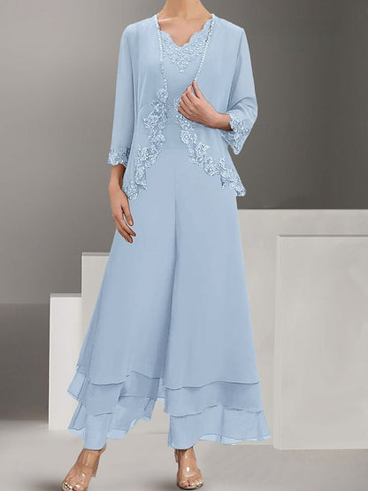 the of Wedding Bride Sets Mother Elegant Guest Dress