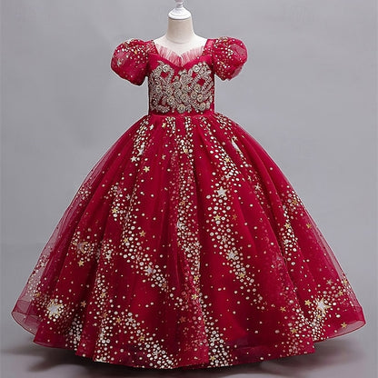 Princess Girls' Flower Girl Dress Kid's