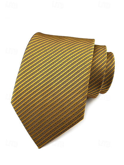 tie Men's striped satin