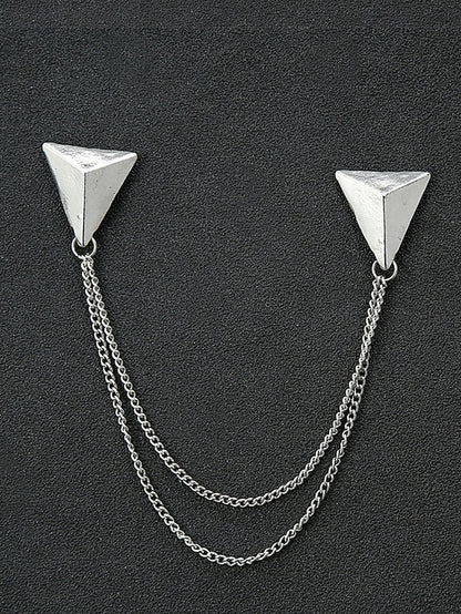 Christmas Reindeer Men's Collar Pins Elegant – Alloy